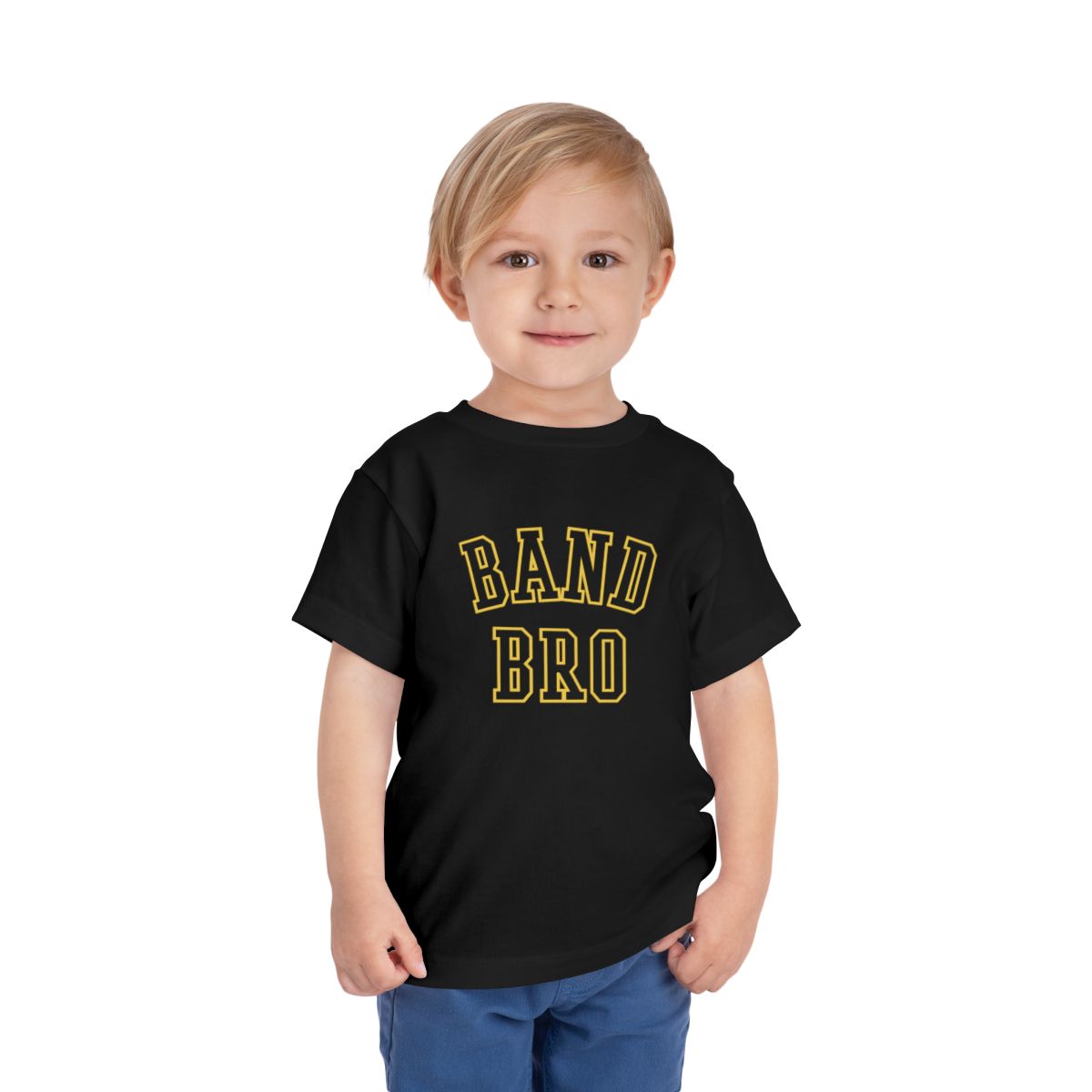 Band Bro Toddler Bella Canvas T-Shirt mockup