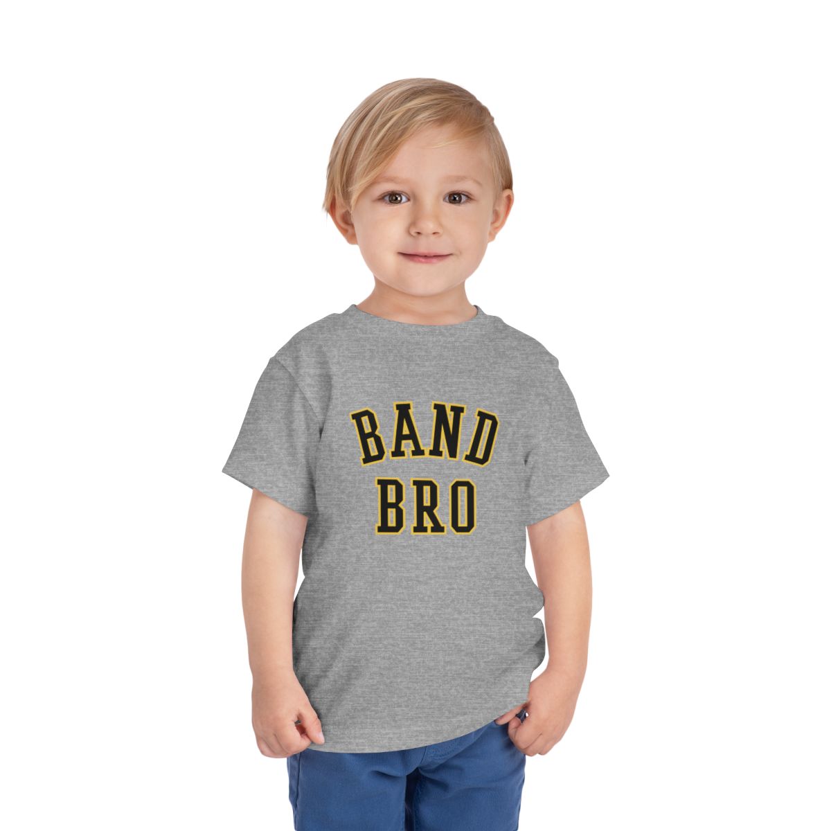 Band Bro Toddler Bella Canvas T-Shirt mockup