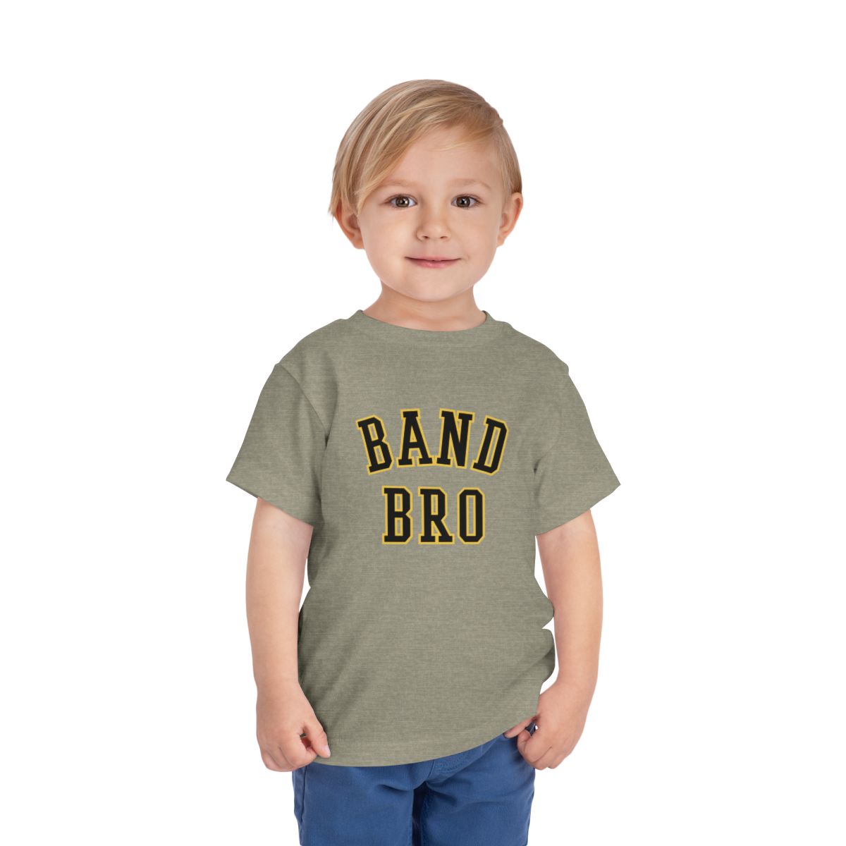 Band Bro Toddler Bella Canvas T-Shirt mockup