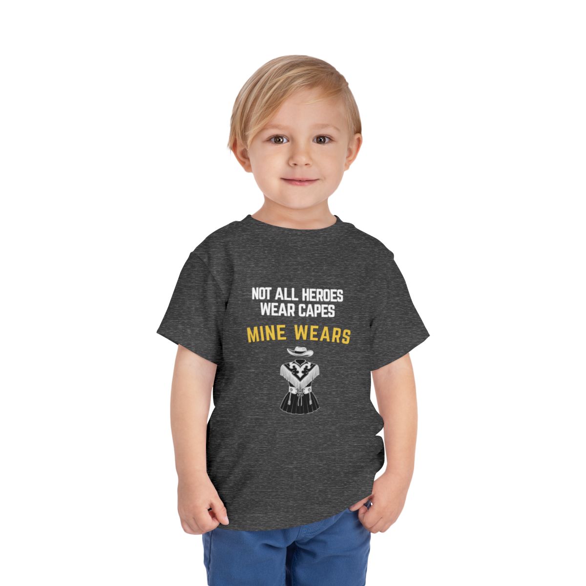 Hero Westernaire Toddler Bella Canvas T-Shirt mockup