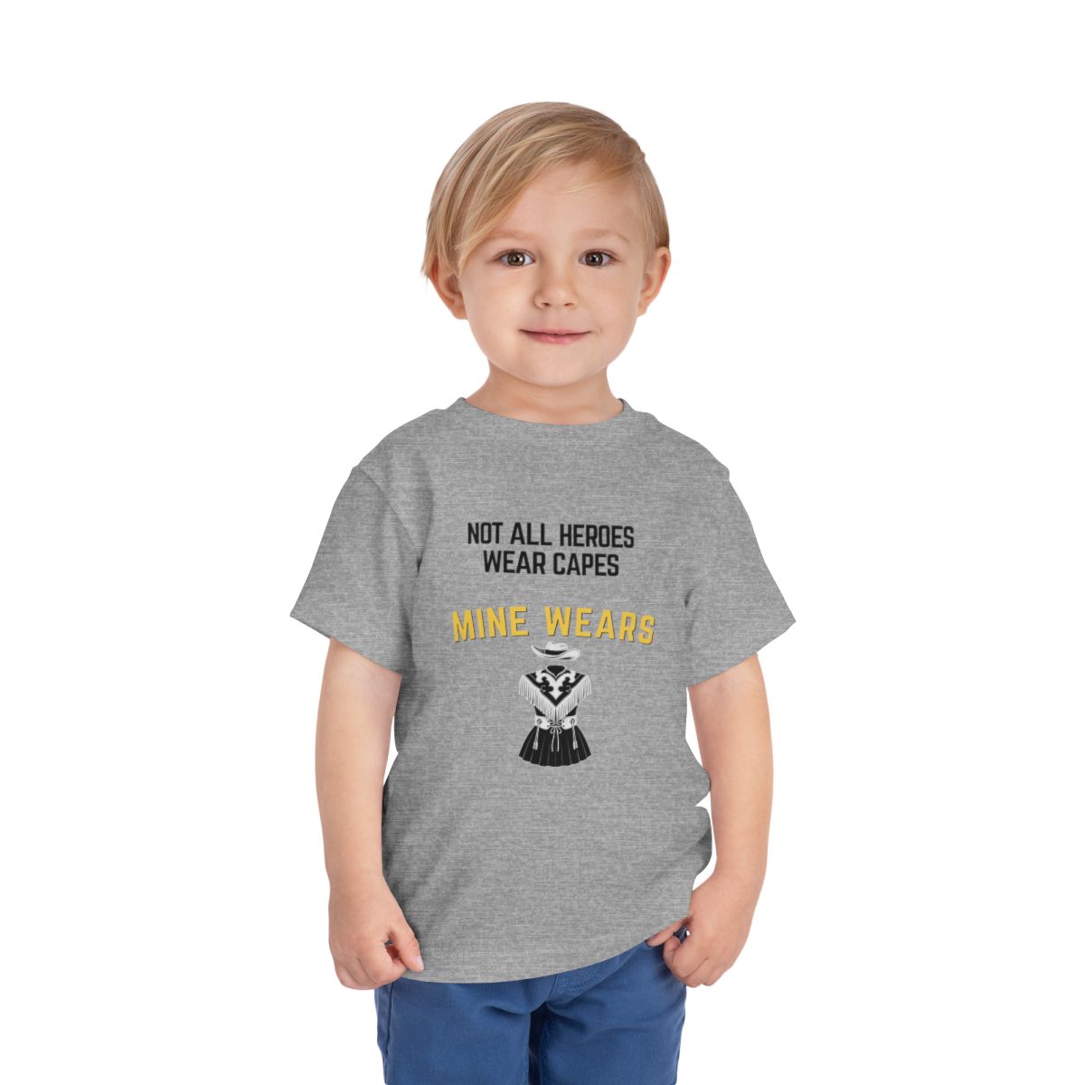 Hero Westernaire Toddler Bella Canvas T-Shirt mockup