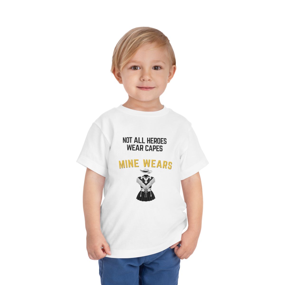 Hero Westernaire Toddler Bella Canvas T-Shirt mockup