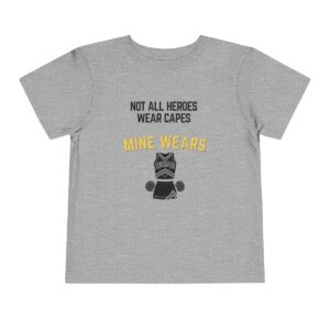 Hero Cheer Toddler Bella Canvas T-Shirt mockup