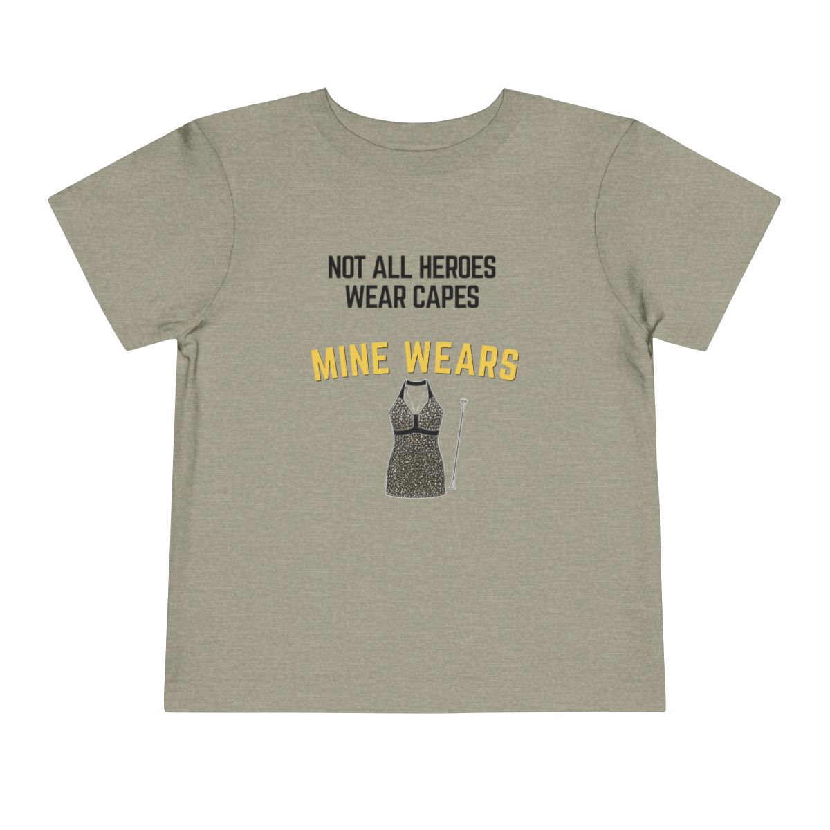 Hero Twirl Toddler Bella Canvas T-Shirt mockup