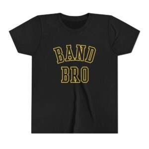 Band Bro Youth Bella Canvas T-Shirt mockup