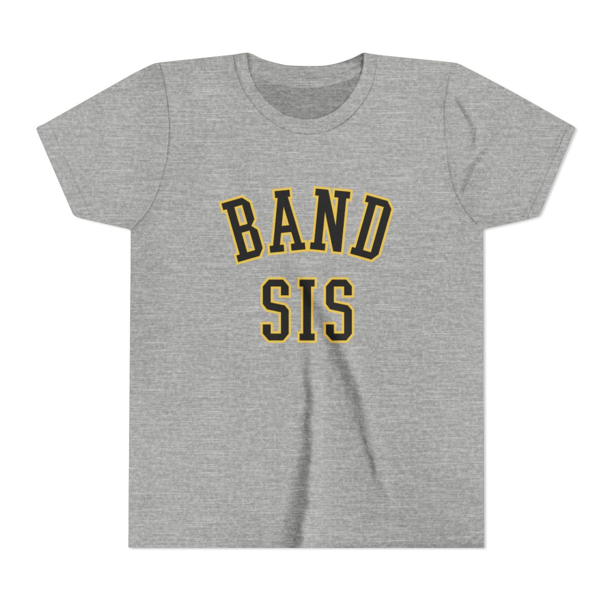 Band Sis Youth Bella Canvas T-Shirt mockup