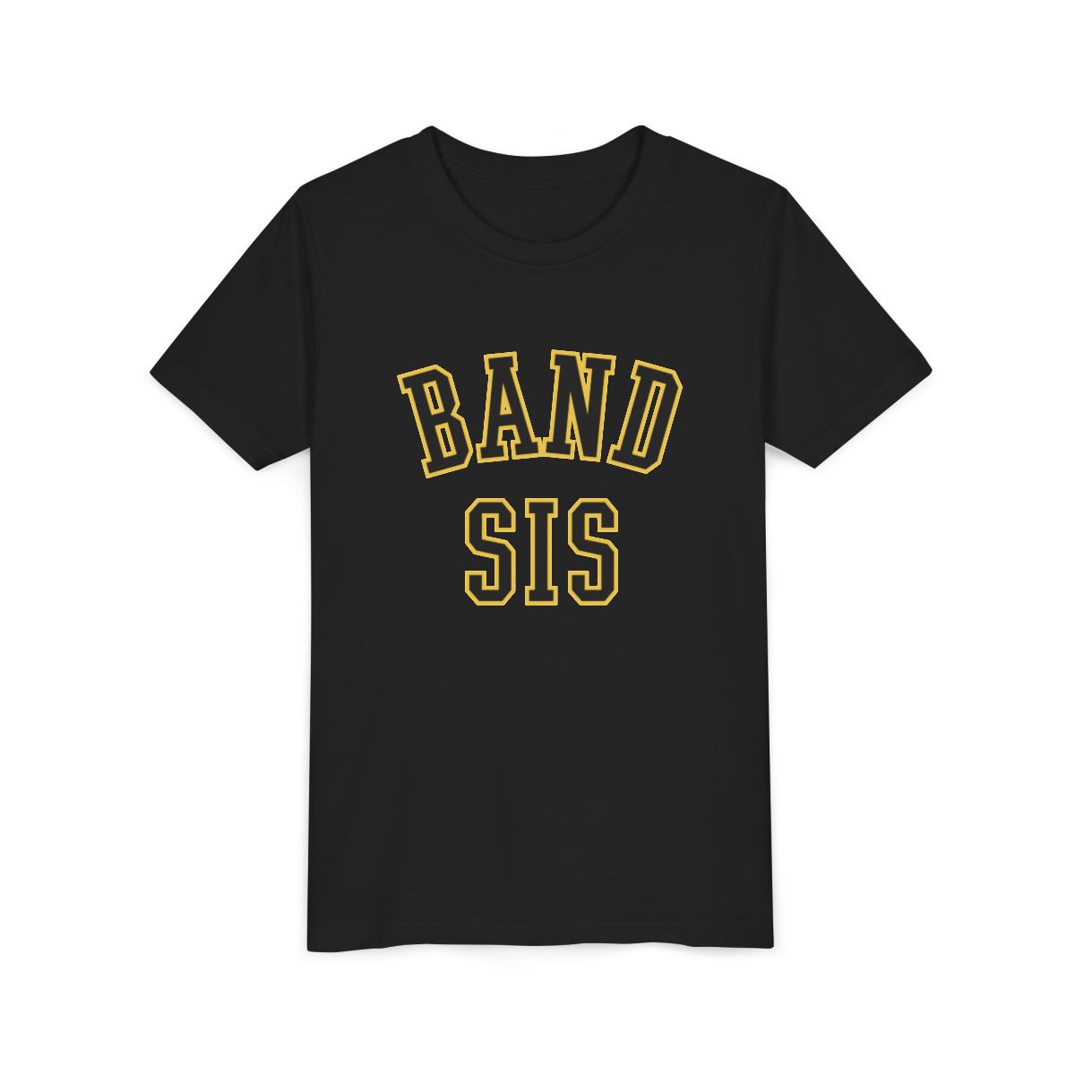 Band Sis Youth Bella Canvas T-Shirt mockup