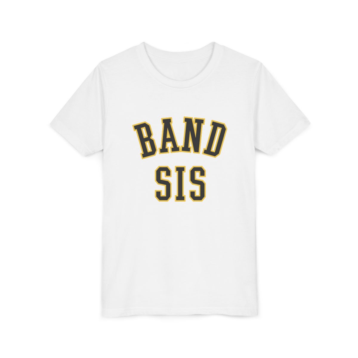 Band Sis Youth Bella Canvas T-Shirt mockup