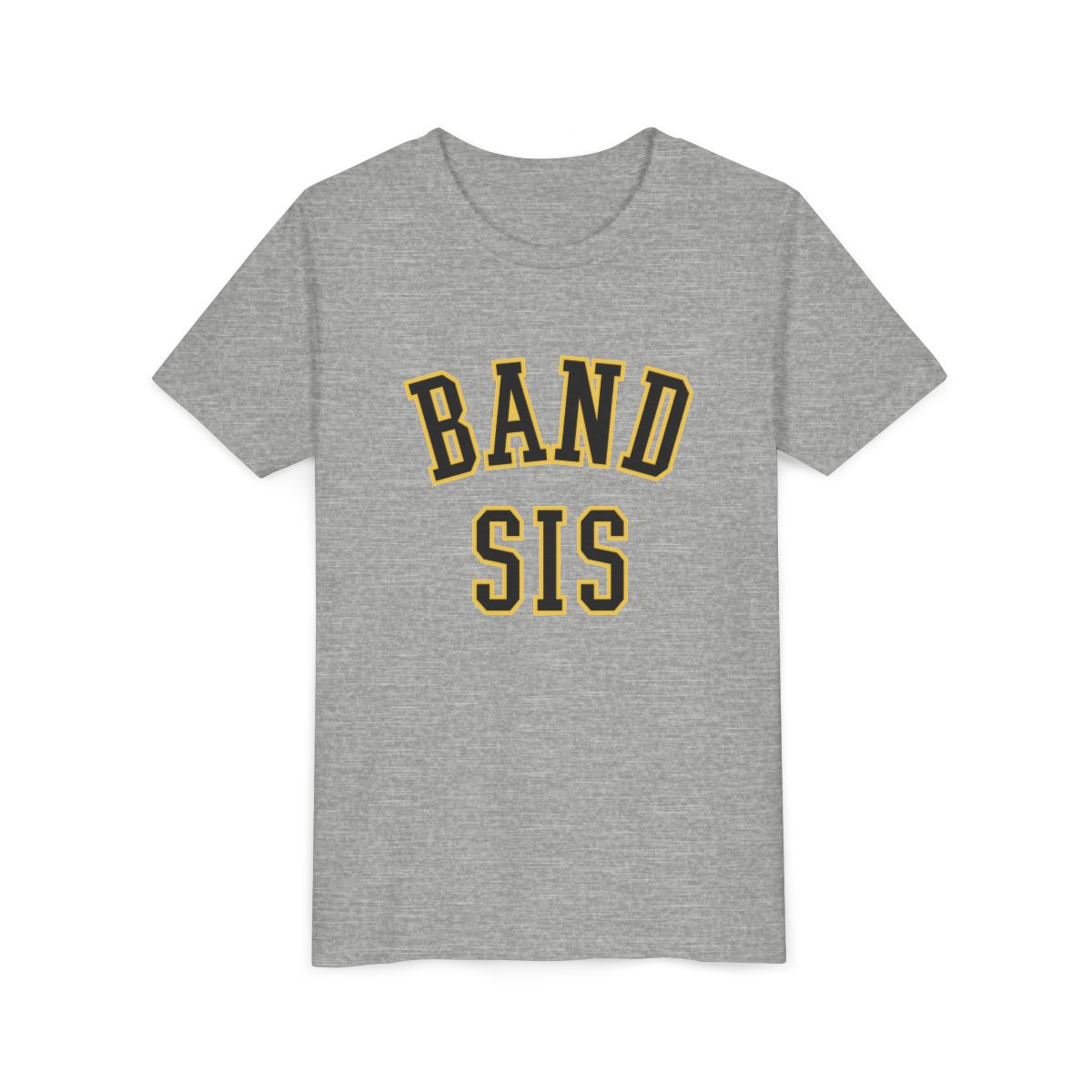Band Sis Youth Bella Canvas T-Shirt mockup