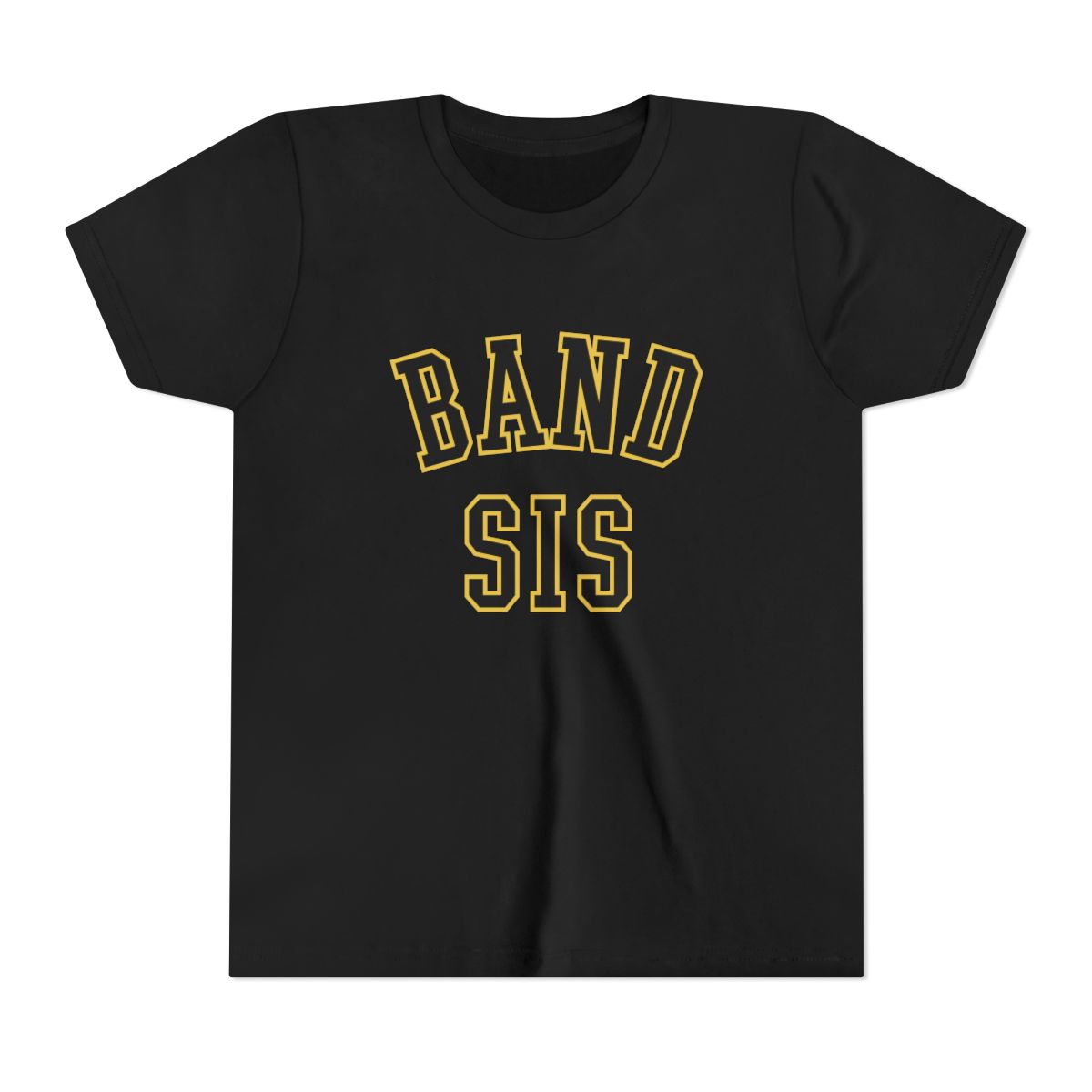 Band Sis Youth Bella Canvas T-Shirt mockup