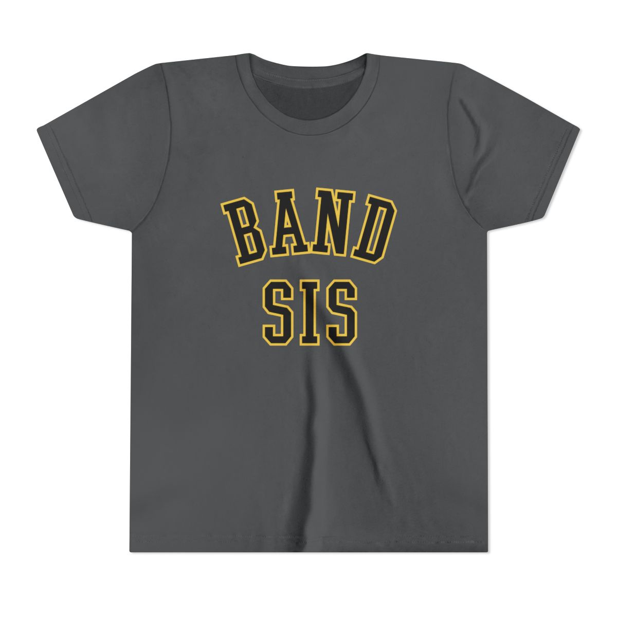 Band Sis Youth Bella Canvas T-Shirt mockup