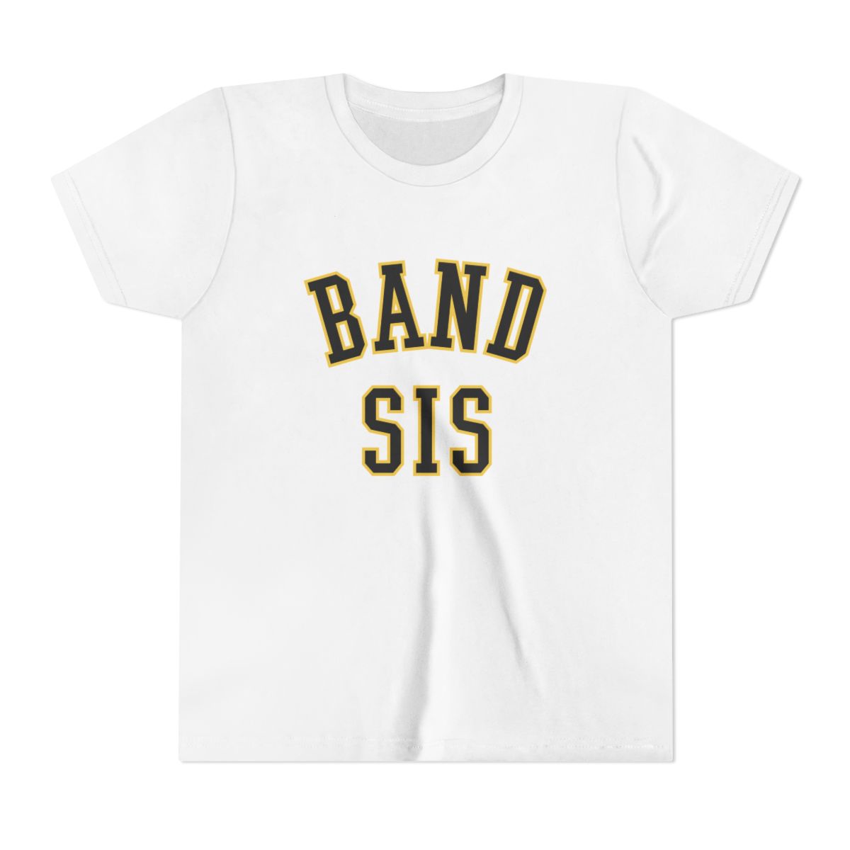 Band Sis Youth Bella Canvas T-Shirt mockup